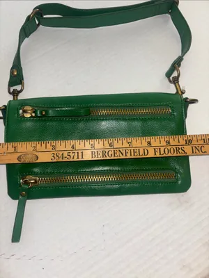 Jaye Hersh Bags | Green Hollywood Intuition By Jaye Hersh Faux Leather Shoulder thumbnail 9