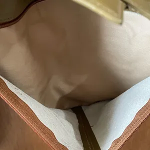 80s wide deco crossbody bag brown thumbnail 8