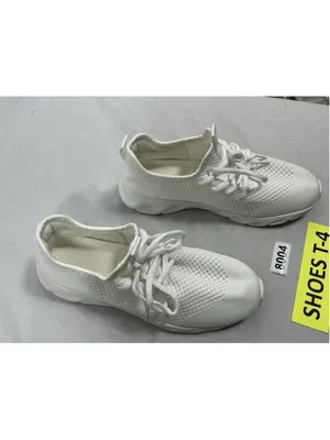 Womans Excellent Light Weight Comfort Sneakers Size 10 White thumbnail 2