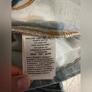 New with tags Cotton On Light Blue Denim Apparel size Xl thumbnail 5