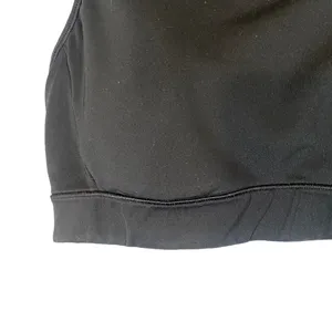 Adidas Black Side Cut Out Racerback Mesh Athletic Gym Sports Bra Women Sz M thumbnail 3