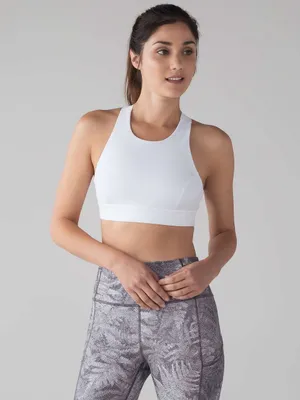 Lululemon Fast Free Bra In Nulux White thumbnail 5