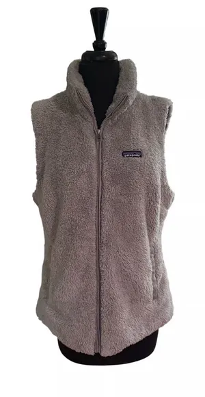 Patagonia Los Gatos Fleece Vest Women’s XL Gray thumbnail 1