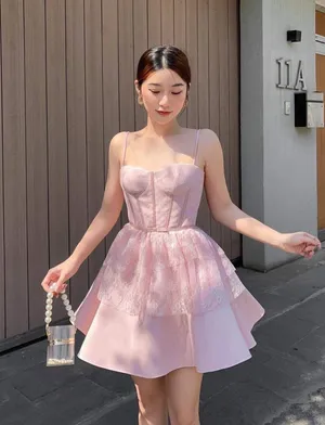 Tatiana Dream Pink Corset thumbnail 4