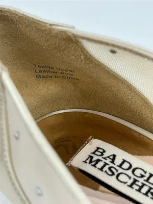 Badgley Mischka Quinn Embellished Flats Gold Satin Size 9.5 NWOT thumbnail 8