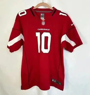 DeAndre Hopkins #10‎ Arizona Cardinals Womens Size XL Nike NFL Red Game Jersey thumbnail 1