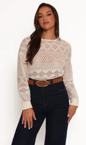 Petal & Pup Maddot Long Sleeve Top - Size Medium thumbnail 1
