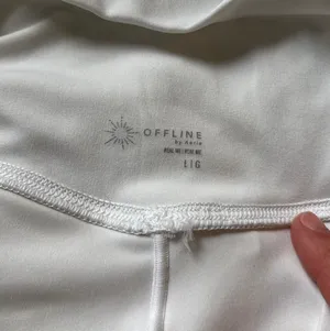 Aerie OFFLINE White Crossover Flowy Athletic Shorts thumbnail 7