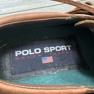 Vtg Ralph Lauren Polo Sport Weatherproof‎ Leather Rubber Slip On Duck Boots 5.5 thumbnail 3
