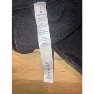 Lululemon Light as Warmth Crew ‎ 8 Dark Gray Casual Pullover Sweatshirt Workout thumbnail 7