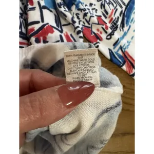 NWT Christopher & Banks Women Size Medium Mediterranean Coast Village Cardigan thumbnail 11