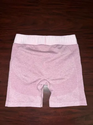 Gymshark Flex Light Pink Athletic Shorts Size Small thumbnail 2