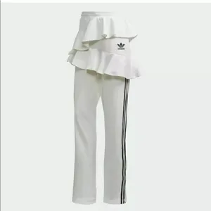 ADIDAS J KOO Ruffle Track Pants Asymmetrical New thumbnail 3