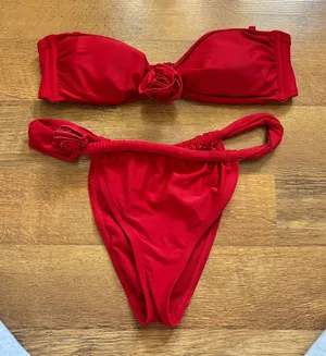 Red Wild Fable Flower Swimsuit Set thumbnail 1