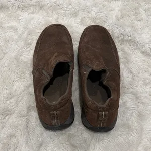 L.L. Bean Brown Suede Slip-On Women's Clogs‎ Size 7 thumbnail 4