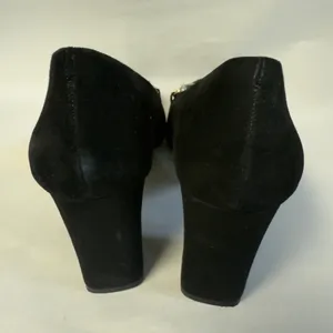 International Concepts Faux Suede Blocks Heels NWT thumbnail 6