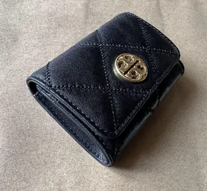 Tory Burch Willa Quilted Leather Card Case Redstone 87866 thumbnail 3