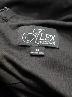 Alex Evenings  - Embellished Neck‎ Gown thumbnail 4