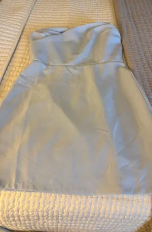 Lele dress strapless s Blue thumbnail 1
