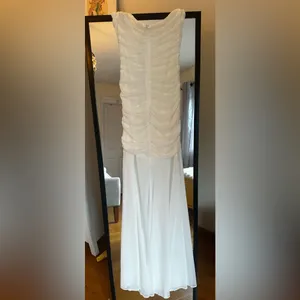 Amanda Uprichard x REVOLVE Leo Dress in Ivory thumbnail 3