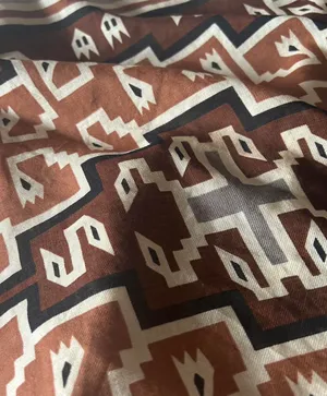 Vintage Western Scarf Brown thumbnail 2