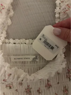Altar'd State Floral Mini Dress thumbnail 3