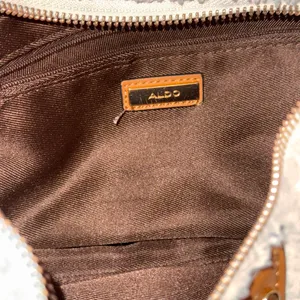 Aldo Faralaeliaax white faux shearling shoulder bag thumbnail 8