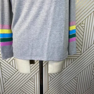 Chaser Love‎ Knit Sweatshirt in Heather Gray thumbnail 5
