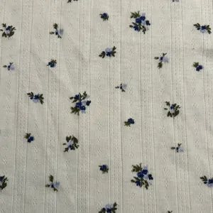 Wild Fable Floral Print Tank Top - Cream and Blue thumbnail 4