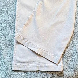 Spanx Seamed Front Wide Leg Jeans in Ecru Smoothing Shaping Slimming Sz 1X🧡 thumbnail 8