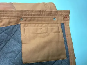 NWT Dickies Women's Brown Waxed Canvas Chore Coat Utility Winter Jacket Sz L thumbnail 9
