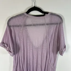 We The Free Burnout T-Shirt Women's Oversized XS V-Neck Boho‎ Lagenlook Slouchy thumbnail 9