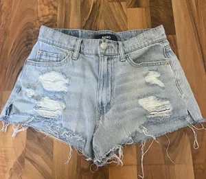 Aeropostale Jean Shorts Ripped thumbnail 1