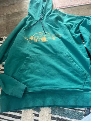 LL‎ Bean medium hoodie Green thumbnail 3