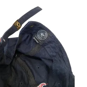 Navy Blue Boston Red Socks Baseball Hat 🔥 thumbnail 3