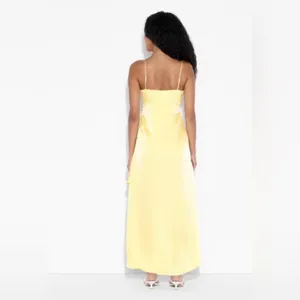WILD FABLE Women's Sleeveless Satin Asymmetrical Maxi A-Line Dress thumbnail 3