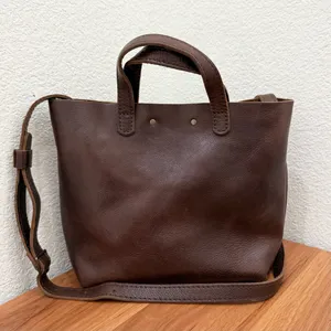 PLG PORTLAND Leather Goods “Almost Perfect” Mini Crossbody Tote Bag thumbnail 2