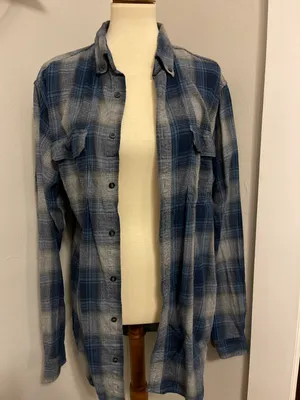 Flannel Blue Size L thumbnail 1