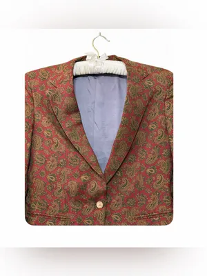 Vintage Mid 1980’s Schriver’s Corbin LTD Women’s Paisley Blazer Jacket Size S thumbnail 9