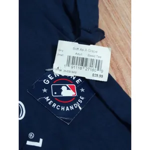 Soft As A Grape Women's T- Shirt Boston Red Sox Short Sleeve Blue Size Small thumbnail 4