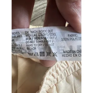 NEW Alphalete Woman’s Varsity Short - Tan ,size XS thumbnail 3