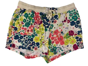 Champion Women’s Floral Drawstring Shorts - White Multicolor thumbnail 1