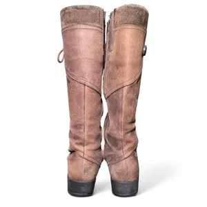 Teva Cove Women’s 7.5 Brown Tall Leather Zip Waterproof Boots Riding Style thumbnail 6