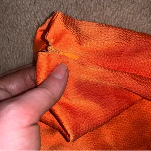 Free People Blaze Orange All The Way Satin Mini Skirt summer classic casual thumbnail 6