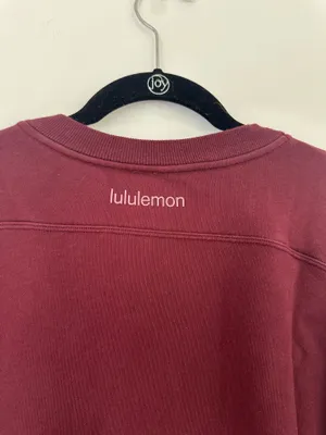 Lululemon Perfectly Oversized Crew Garnet 6 thumbnail 3