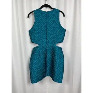 Amanda Uprichard Revolve Chantria Cutout Mini Dress in Eden Sz.M NWT thumbnail 11