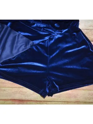 Lulus Velvet Blazer Romper Womens M Navy Blue Long Sleeve Party Holiday NWT thumbnail 9