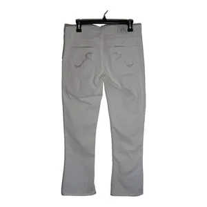 Rock Republic White Bootcut Jeans Women Size 27 Embellished Pocket Denim Pants thumbnail 6