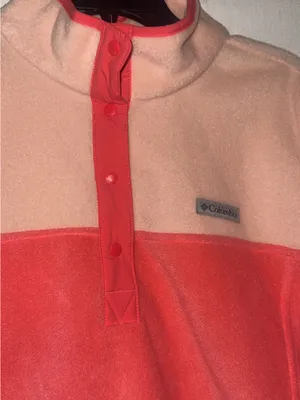 Columbia Women’s  Two-Tone Coral Fleece Pullover thumbnail 2