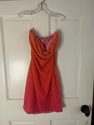 Oh Polly Mini Strapless Dress thumbnail 2